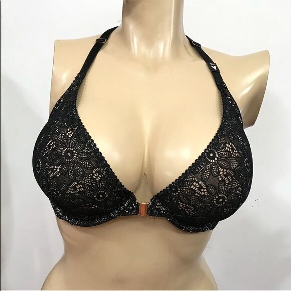 Victoria’s Secret sexy Strappy unlined plunge push up without the padding bra - Picture 3 of 7